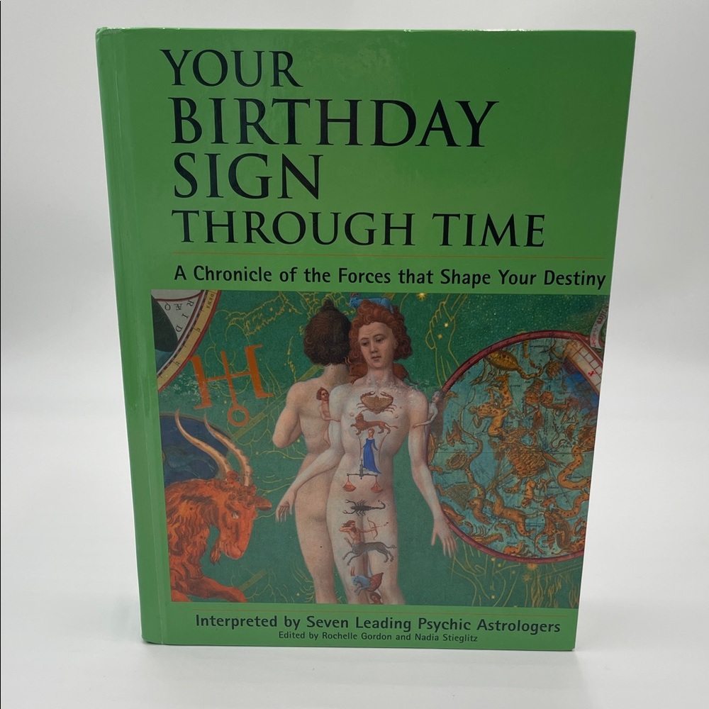 Your Birthday Sign Through Time - Green Cover Astrology Book